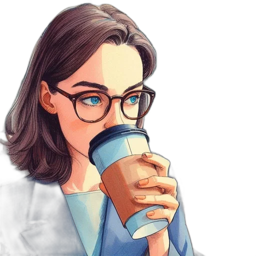 face, cartoon, pixel art, photorealistic transparent PNG cut-out