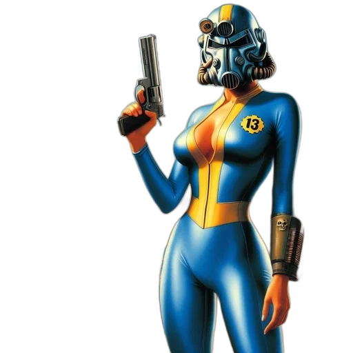 robot, weapon, mask, concept art transparent PNG cut-out
