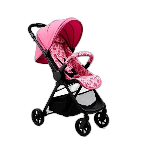photorealistic, 3d render, pink, baby transparent PNG cut-out