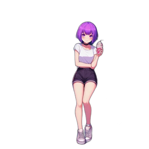 dress, robot, weapon, staff transparent PNG cut-out