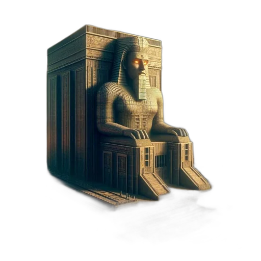 robot, furniture, mask, crown transparent PNG cut-out