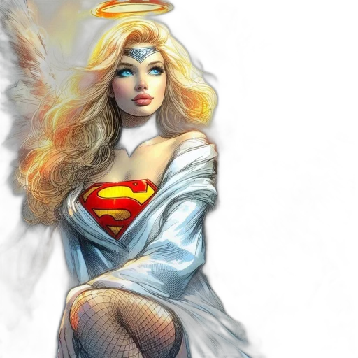 comic book art, fantasy art, concept art, photorealistic transparent PNG cut-out