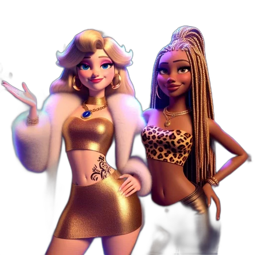 3d render, concept art, cartoon, fantasy art transparent PNG cut-out