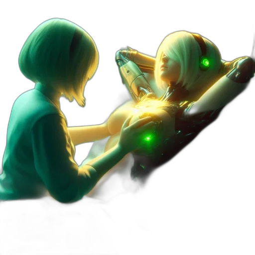 robot, weapon, mask, creature transparent PNG cut-out