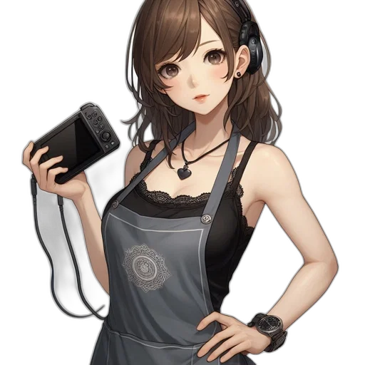 staff, dress, jewelry, weapon transparent PNG cut-out