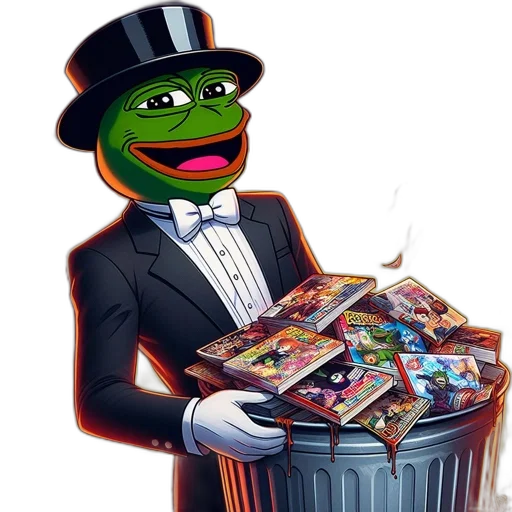 hat, food, frog, character transparent PNG cut-out