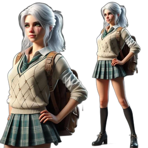jacket, concept art, 3d render, fantasy art transparent PNG cut-out