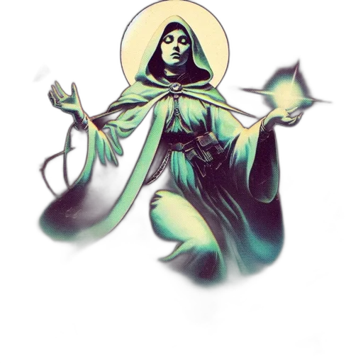 staff, concept art, fantasy art, comic book art transparent PNG cut-out