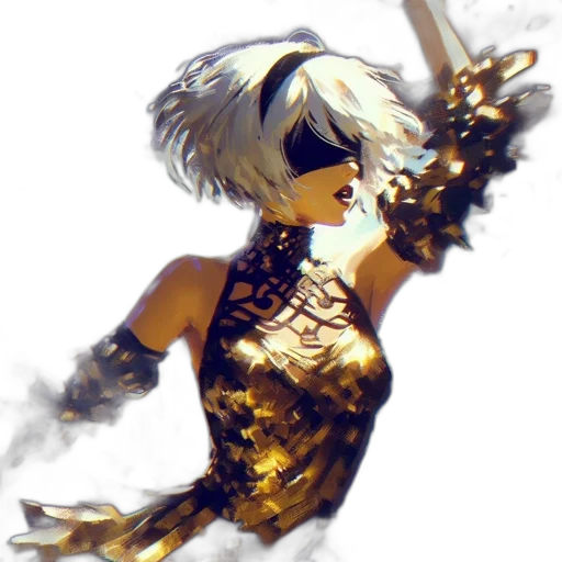 sword, weapon, staff, fantasy art transparent PNG cut-out