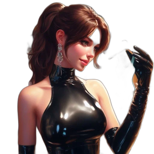 dress, jewelry, mask, weapon transparent PNG cut-out