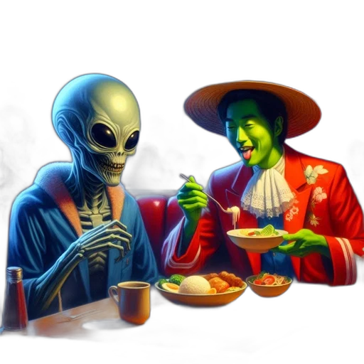 food, mask, concept art, fantasy art transparent PNG cut-out