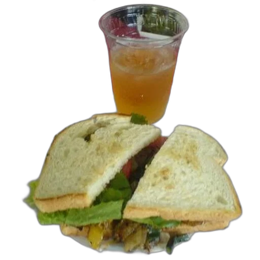food, sandwich, lettuce, tomato transparent PNG cut-out