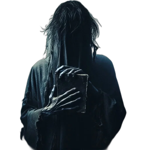 jacket, mask, creature, hair transparent PNG cut-out