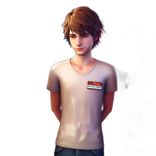 staff, jacket, face, robot transparent PNG cut-out