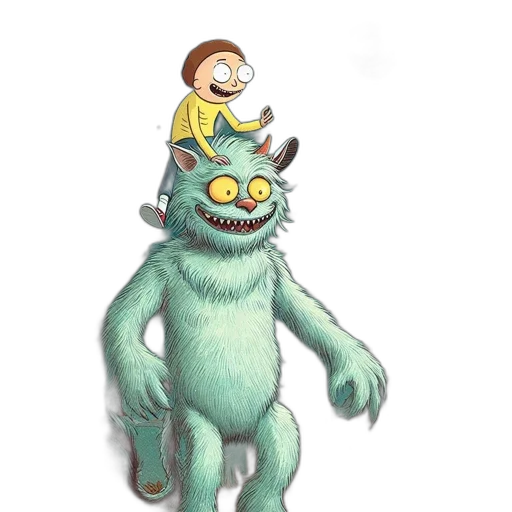 creature, staff, animal, mask transparent PNG cut-out
