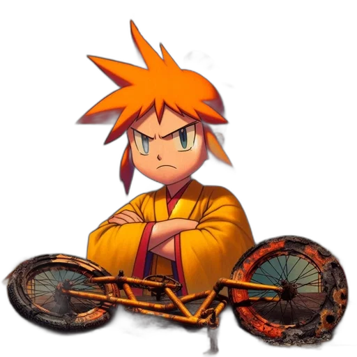 weapon, jacket, staff, animal transparent PNG cut-out