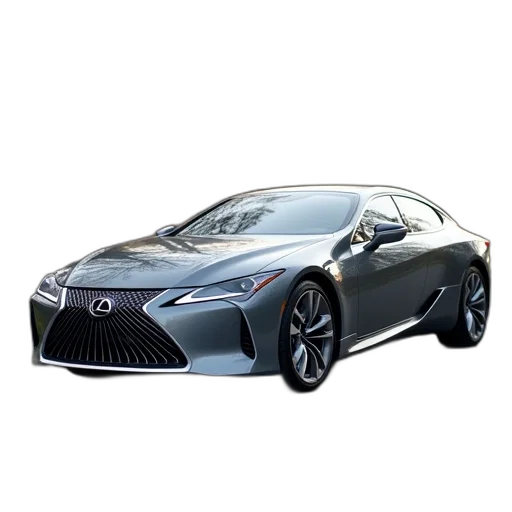 car, 3d render, photorealistic, gray transparent PNG cut-out