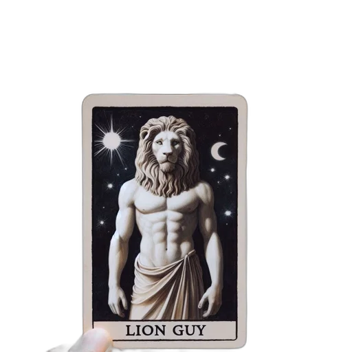 fantasy art, photorealistic, concept art, tarot transparent PNG cut-out