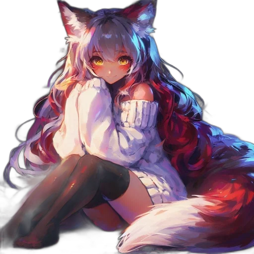creature, animal, dress, staff transparent PNG cut-out