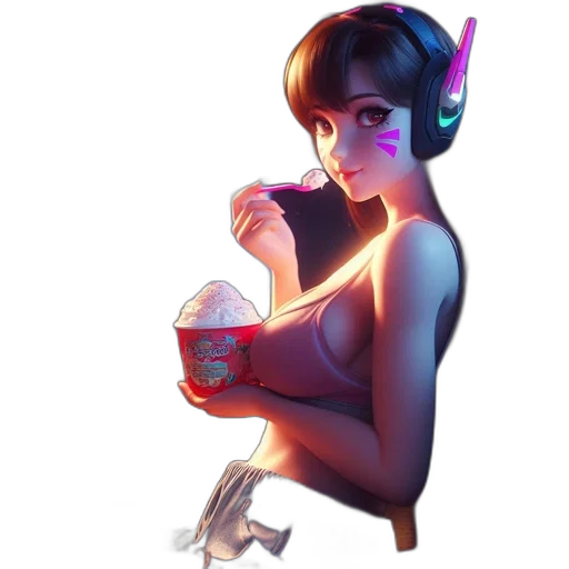 robot, dress, weapon, concept art transparent PNG cut-out