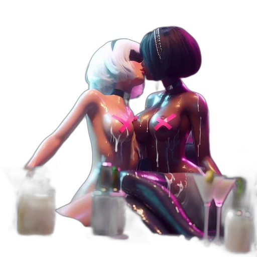 robot, bottle, dress, mask transparent PNG cut-out