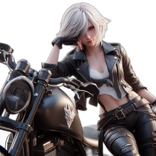jacket, cyberpunk, photorealistic, concept art transparent PNG cut-out