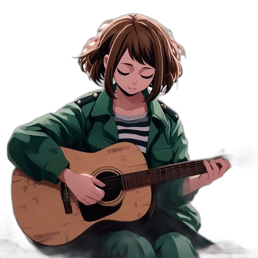 jacket, face, pixel art, anime transparent PNG cut-out
