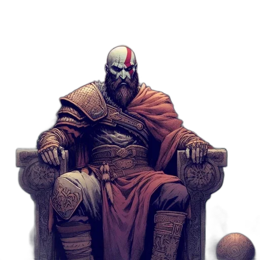 mask, sword, comic book art, fantasy art transparent PNG cut-out