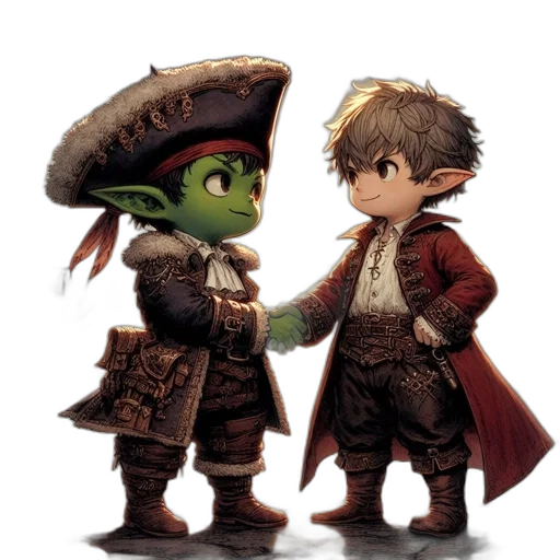 concept art, fantasy art, 3d render, comic book art transparent PNG cut-out