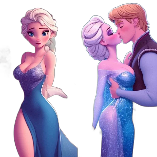 dress, concept art, fantasy art, cartoon transparent PNG cut-out