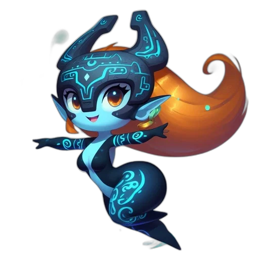 dragon, staff, creature, fantasy art transparent PNG cut-out