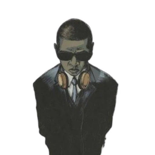 jacket, mask, staff, face transparent PNG cut-out