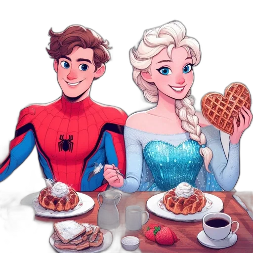 food, comic book art, concept art, cartoon transparent PNG cut-out