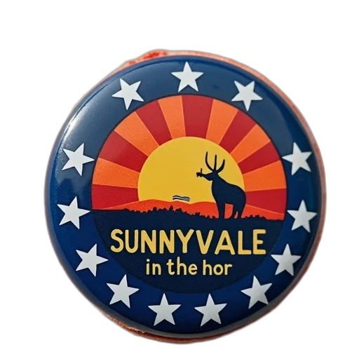 sunnyvale, obama, buttons transparent PNG cut-out