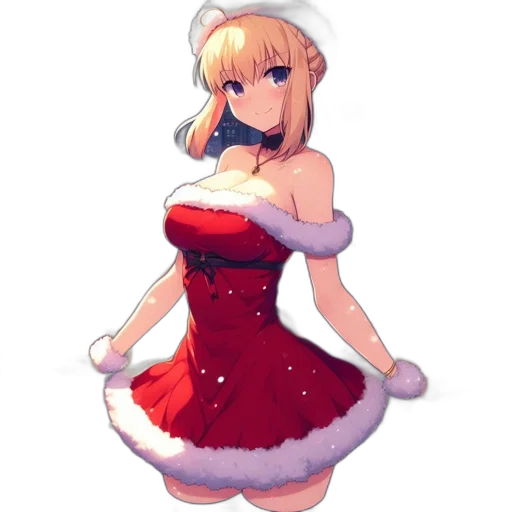 dress, staff, hat, robot transparent PNG cut-out