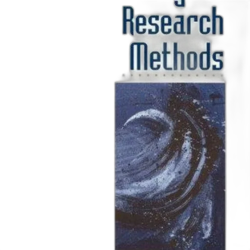 research, methods, book, cover transparent PNG cut-out