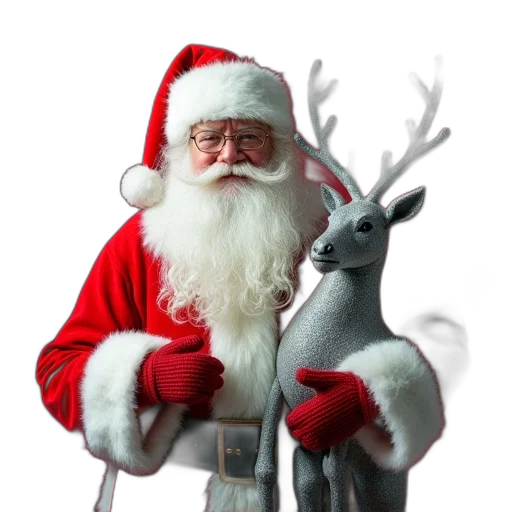 3d render, photorealistic, red, christmas transparent PNG cut-out