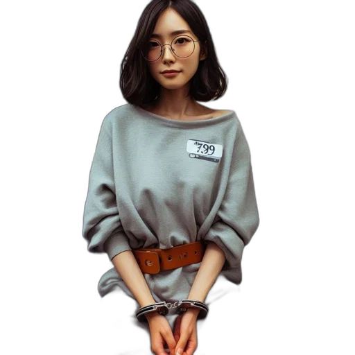 jacket, dress, staff, robot transparent PNG cut-out