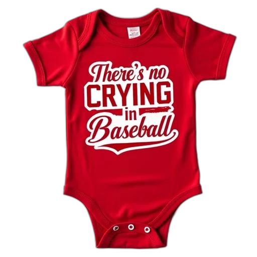 red, onesie, graphic, design transparent PNG cut-out