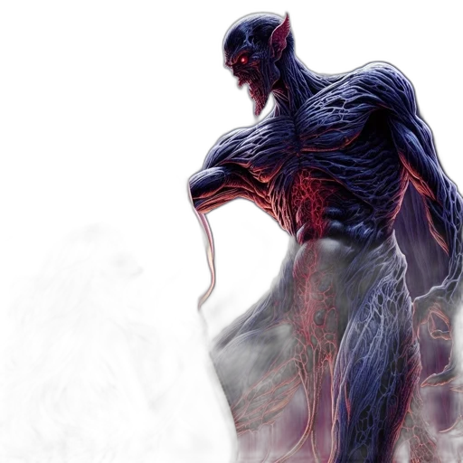 creature, concept art, comic book art, fantasy art transparent PNG cut-out