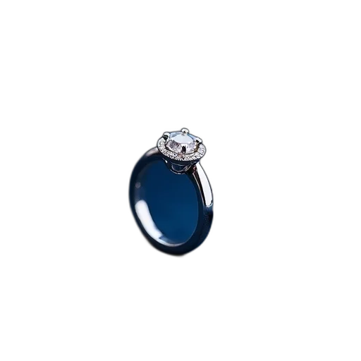 jewelry, crown, 3d render, blue transparent PNG cut-out