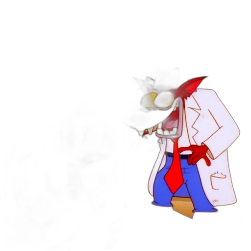 jacket, staff, weapon, robot transparent PNG cut-out