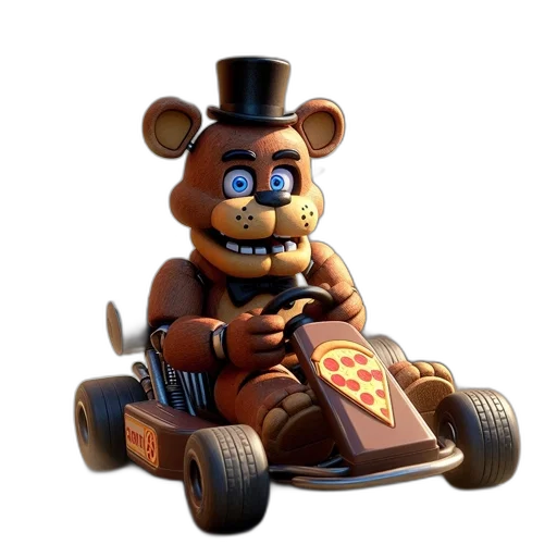 car, animal, 3d render, concept art transparent PNG cut-out