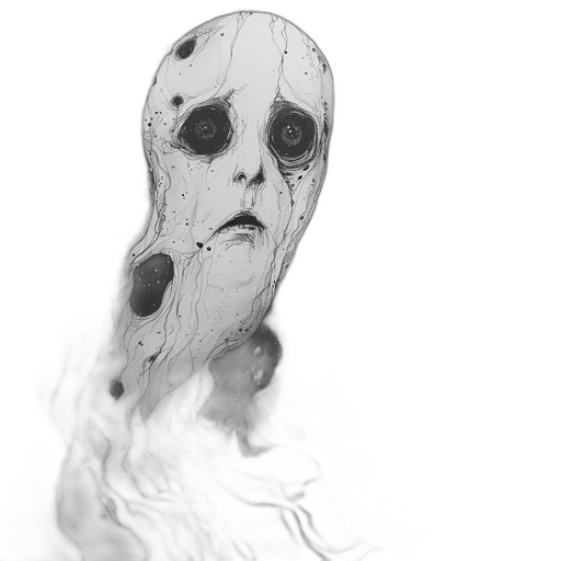mask, face, creature, staff transparent PNG cut-out