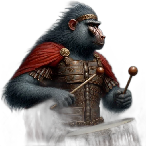 staff, animal, concept art, fantasy art transparent PNG cut-out