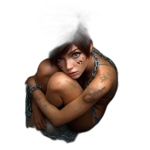 face, jewelry, creature, weapon transparent PNG cut-out