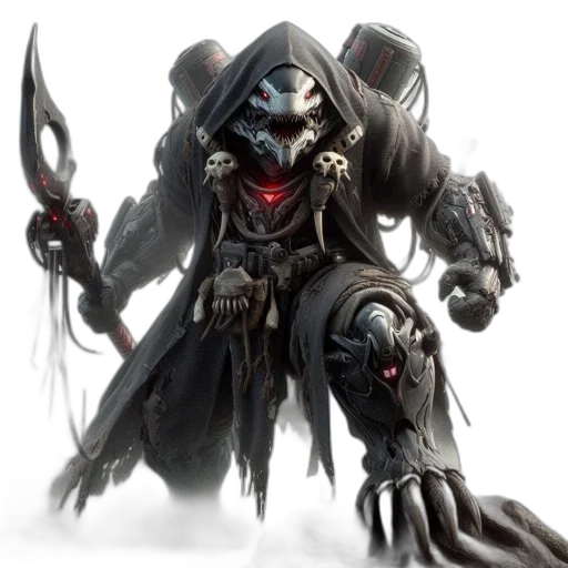 weapon, robot, concept art, fantasy art transparent PNG cut-out