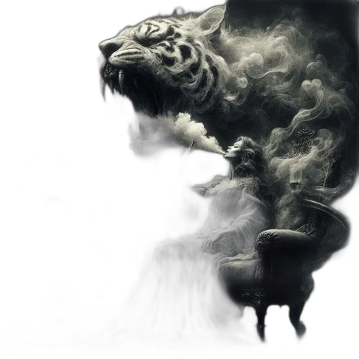 dragon, creature, mask, animal transparent PNG cut-out