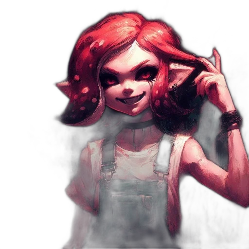 face, mask, creature, staff transparent PNG cut-out