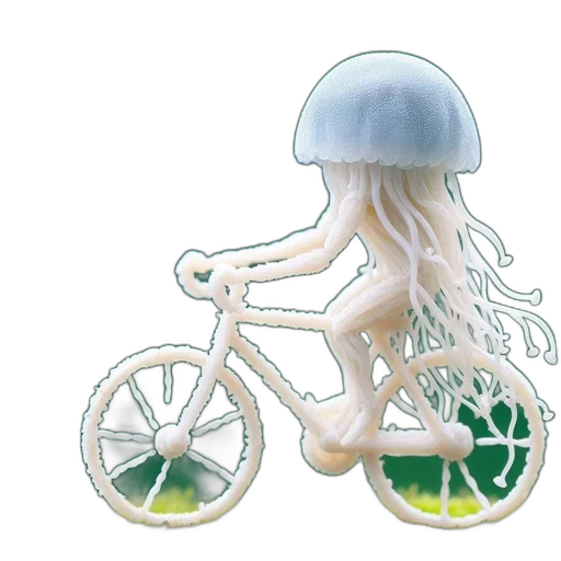 creature, hair, concept art, watercolor transparent PNG cut-out